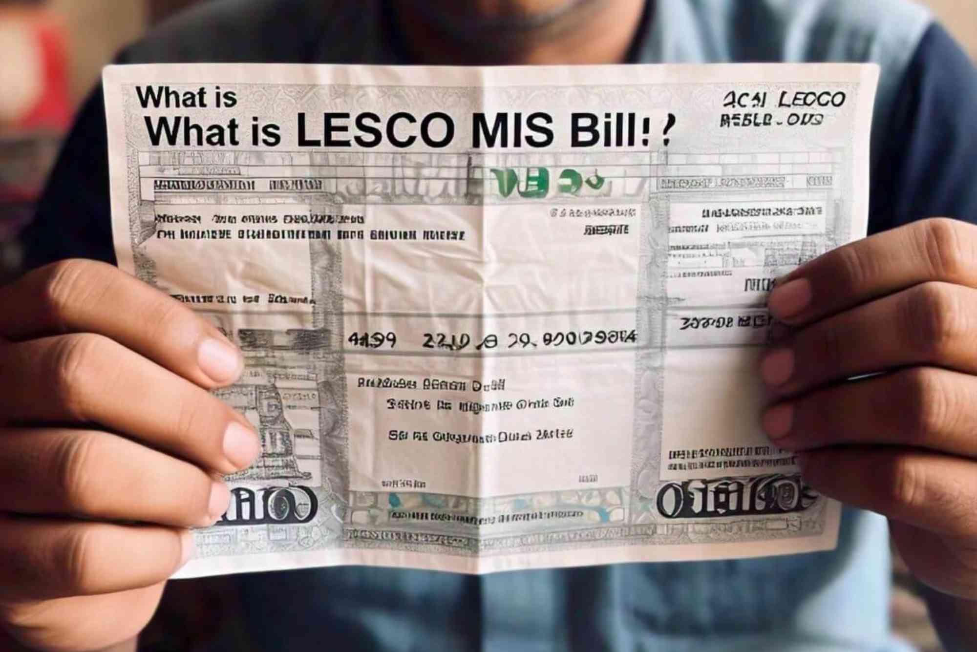 LESCO Old Bills