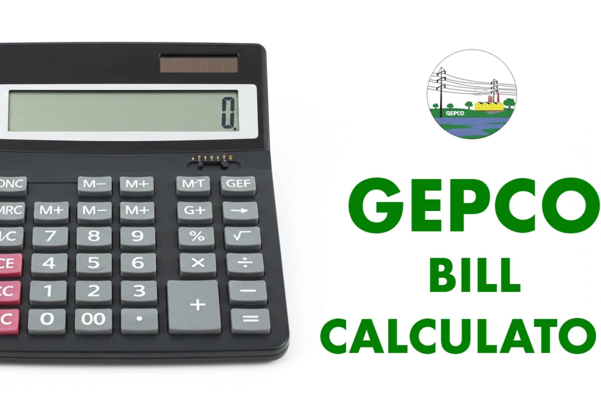 GEPCO Bill Calculator