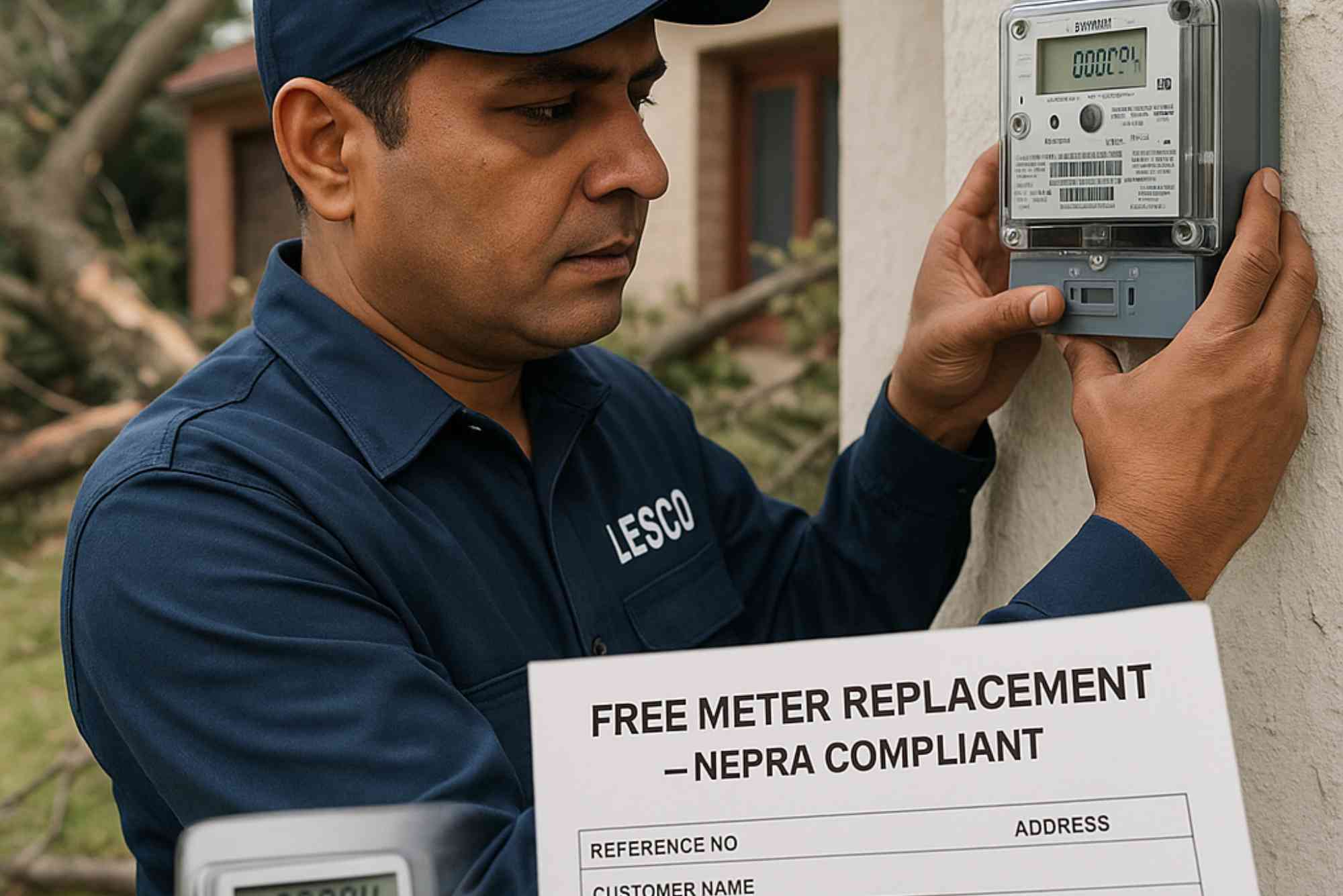 Lesco Meter Reading Date