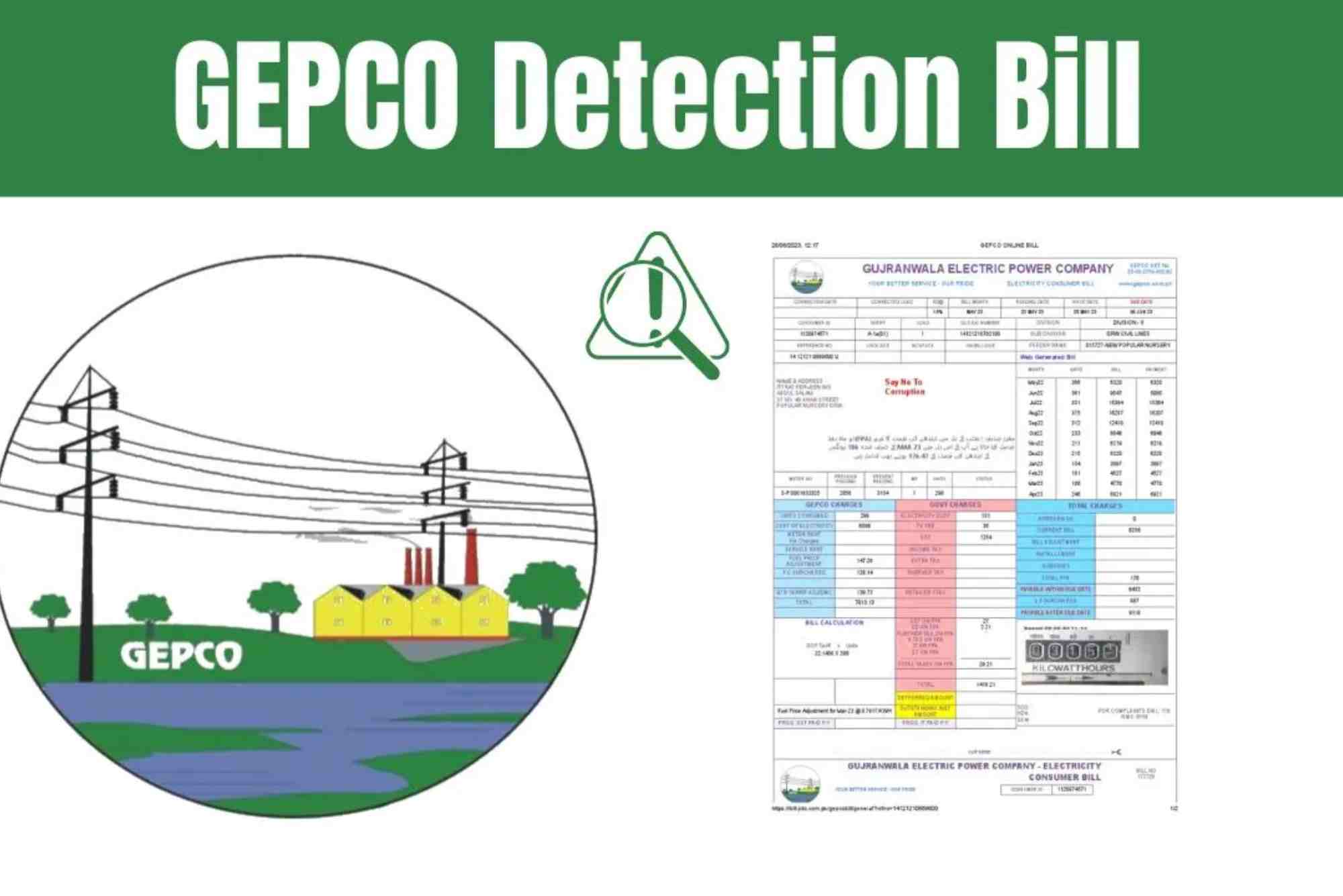 Detection Bill GEPCO