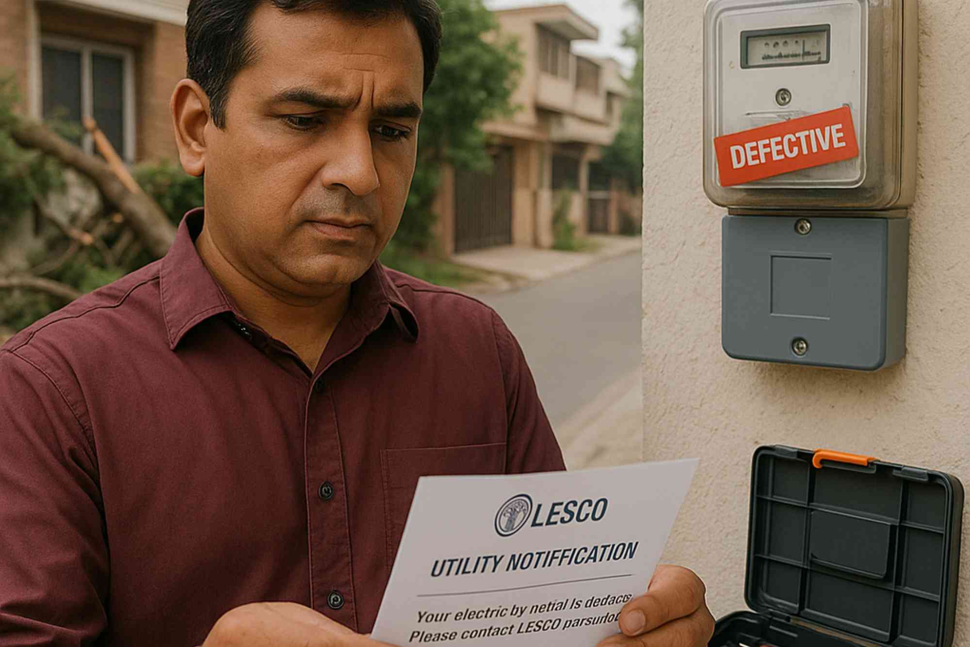 Lesco Meter Replacement Charges