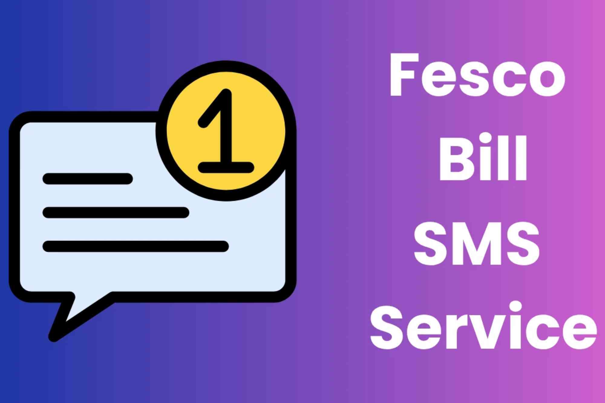 Electricity Consumer Bill WWW FESCO Com PK