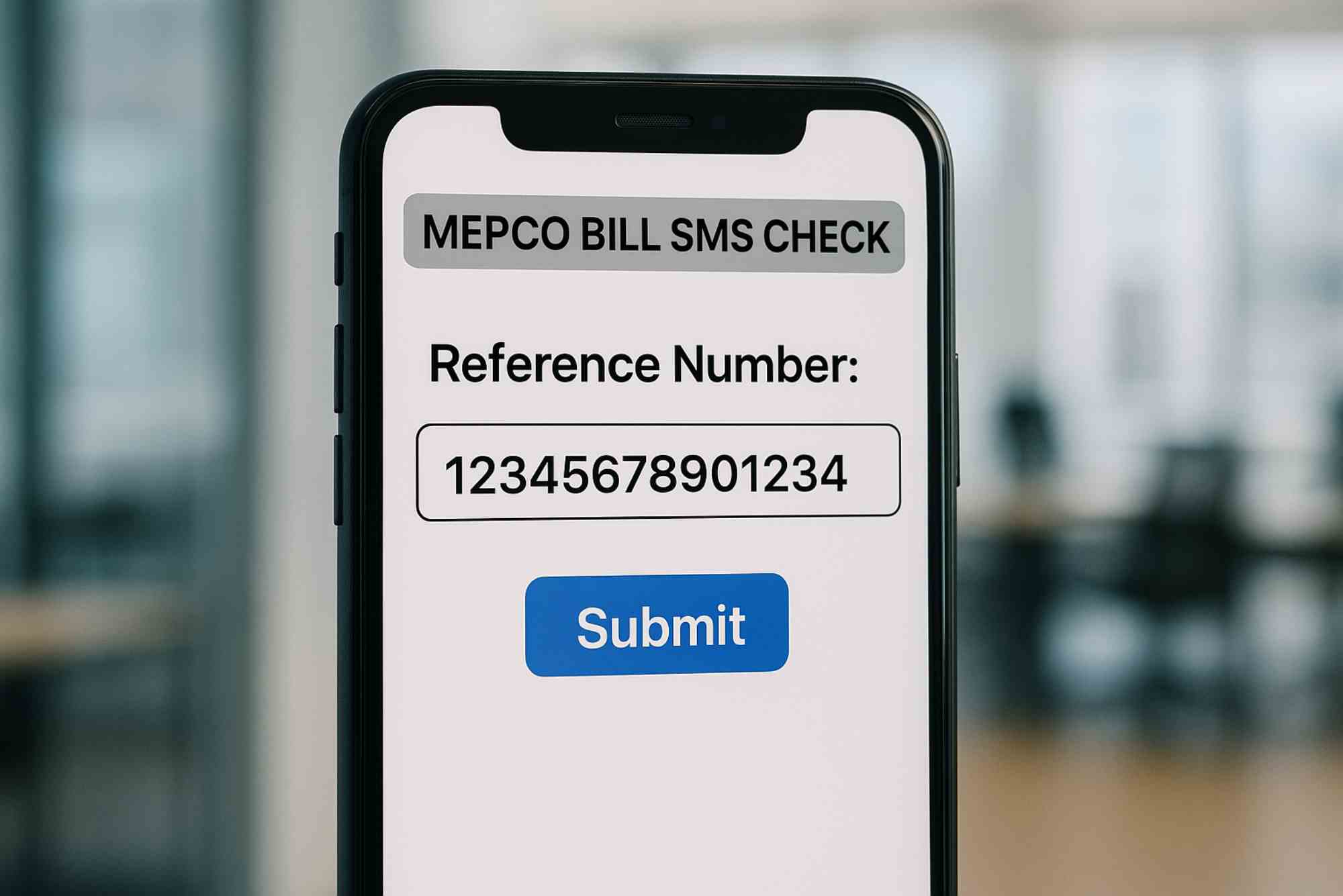 MEPCO Bill Paid Check