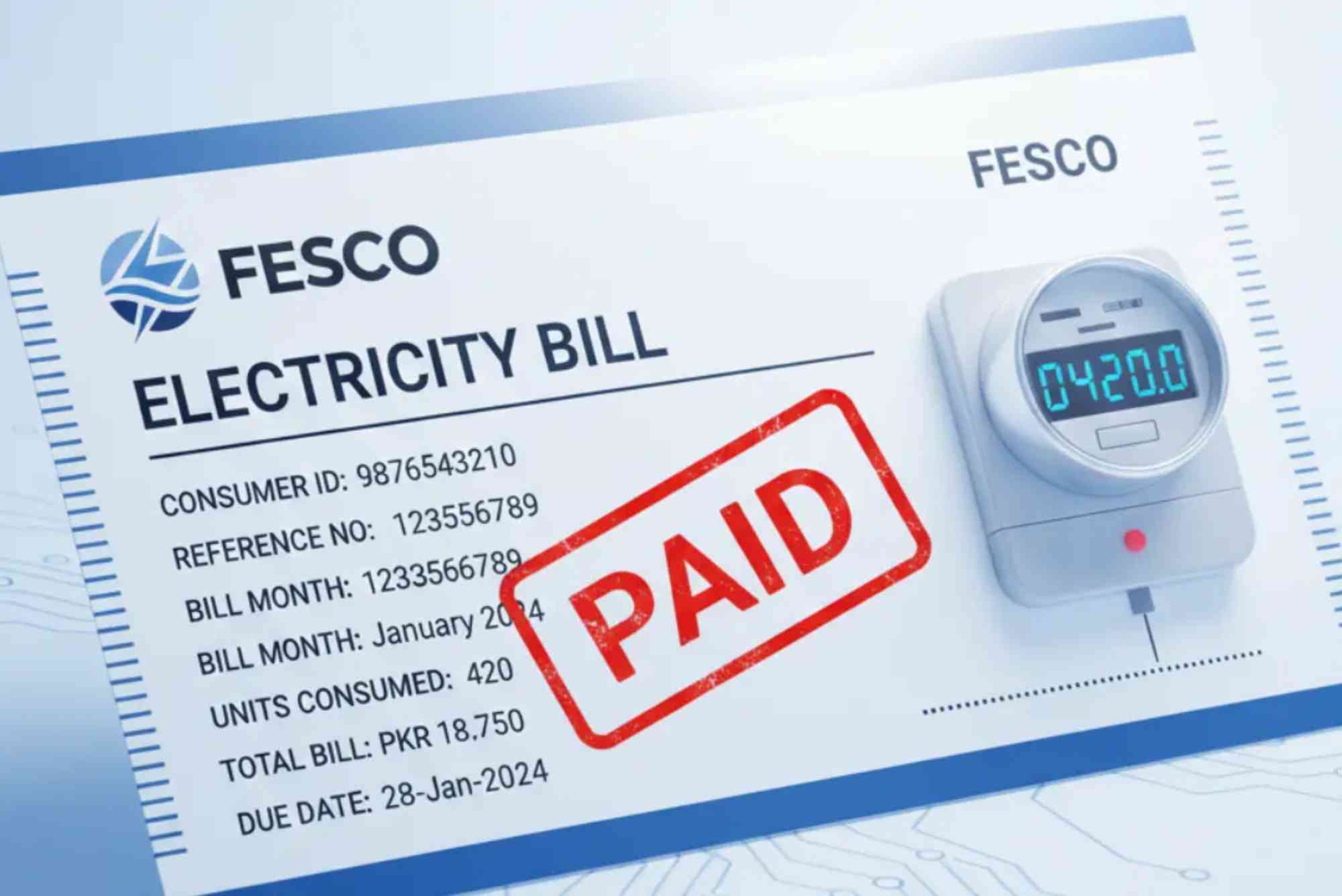FESCO Bill Calculator